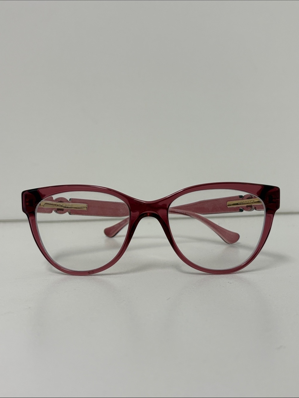 VERSACE TRANSPARENT Mauve  OPTICAL GLASSES